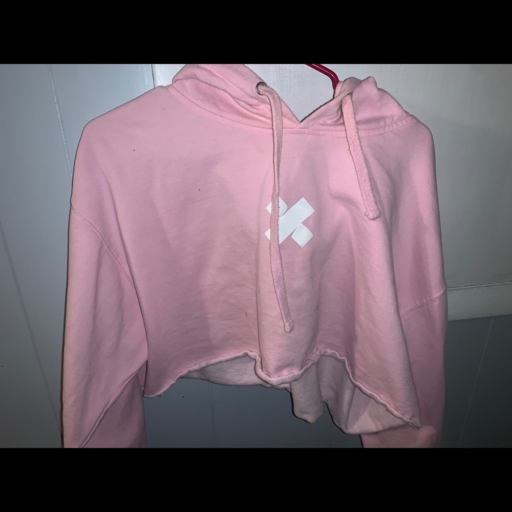 XPLR Sam and Colby Crop Too hoodie